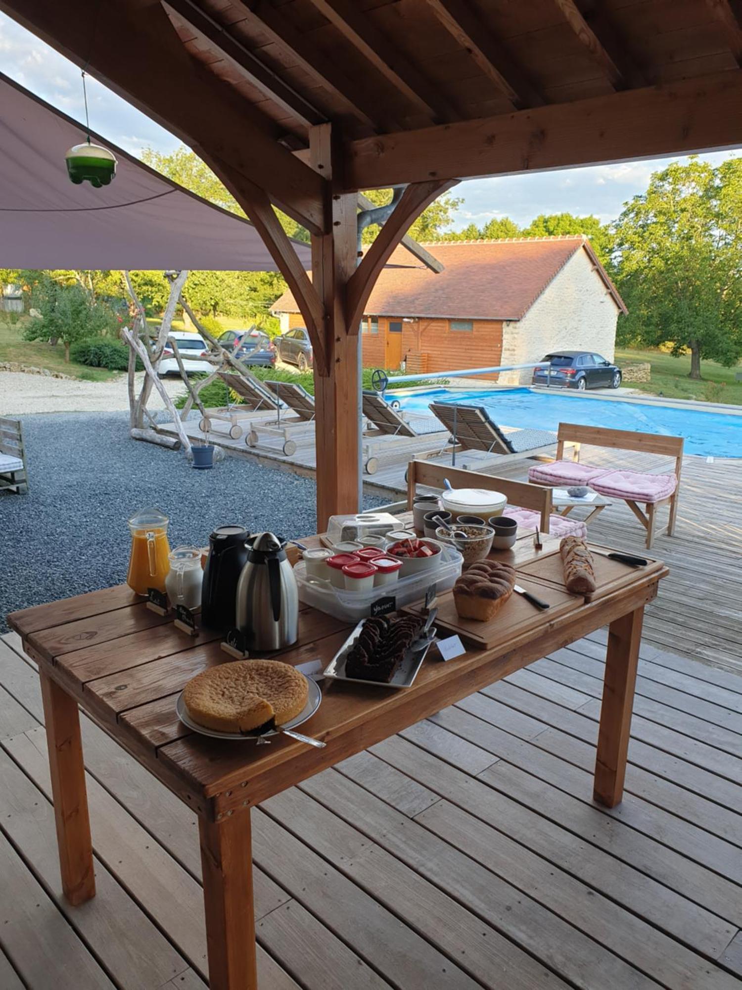 ブース Le Pre De La Rue Bed & Breakfast エクステリア 写真